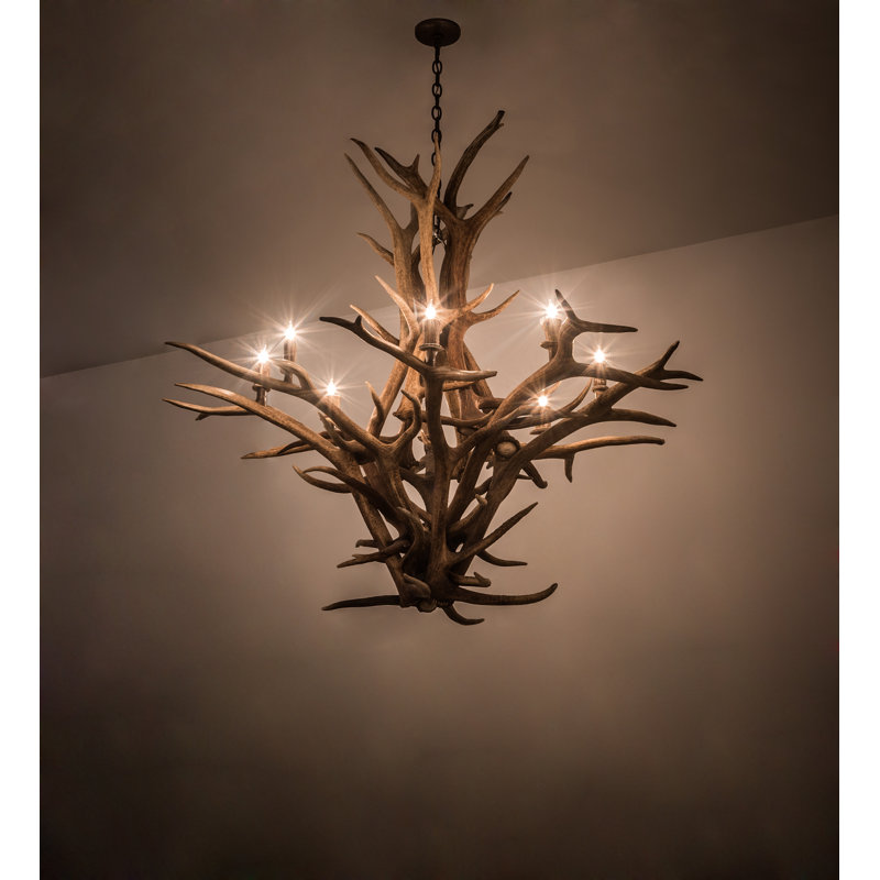 Rustic Lodge 8 - Light Chandelier