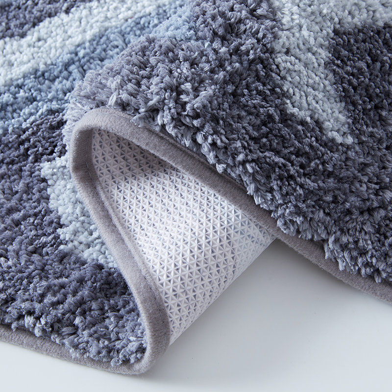 Tapis à poils longs, gris