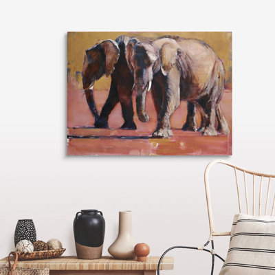 " Heat, Ol Pejeta, 2018 " Painting