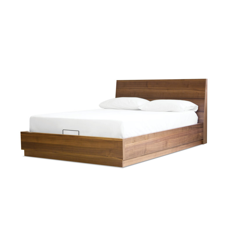 Della Upholstered Platform Storage Bed, Queen