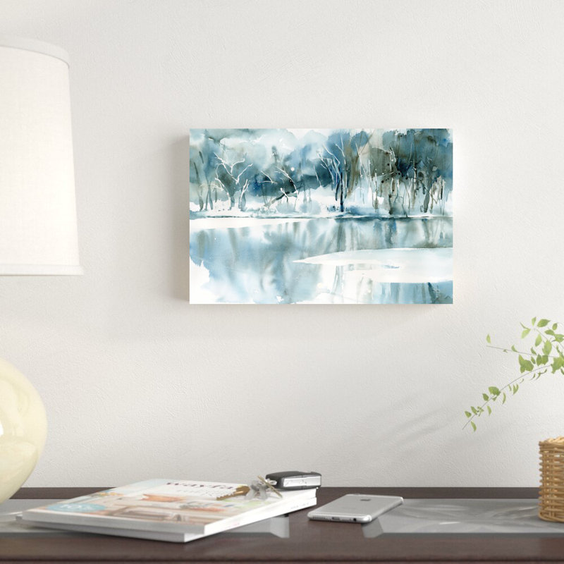 «Blue Reflections» par Katrina Pete - impression, H 8 po x l 12 po