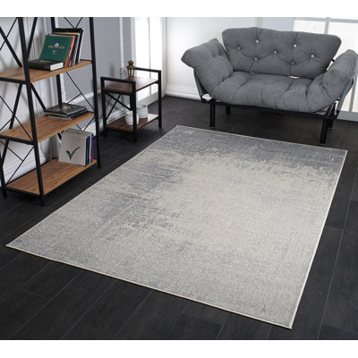 Tapis gris Oklee