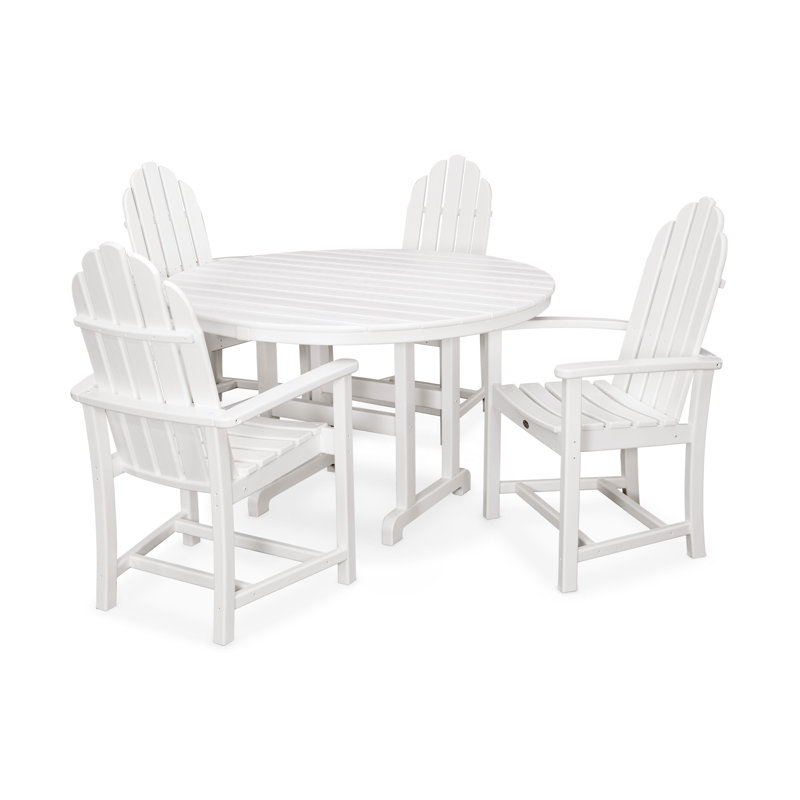 Ensemble repas 5 pièces Cape Cod, Blanc classique