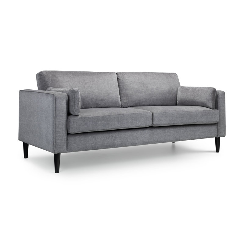 Gagarin 3 Seater Velvet Sofa, Dark Grey