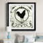 Berkshire Rooster - cadre photo, impression-815782049-815782051