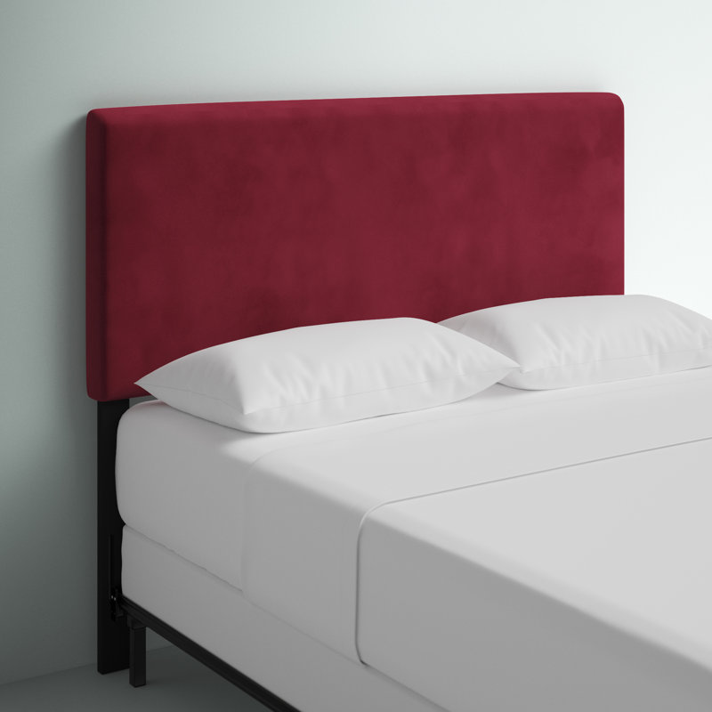Hetherington Upholstered Headboard, California King, Classic Berry Velvet