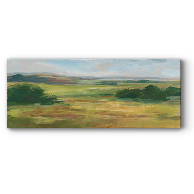 Green Valley I - reproduction d'art sur toile tendue