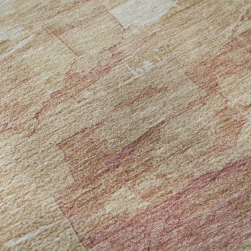 Tapis à rayures Sykora AMF1465 lavable à la machine de qualité supérieure, Rectangle 1 pi 8 po x 2 pi 6 po