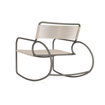 Walter Lamb Outdoor Rocker Chair