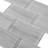 Rorer 3" x 6" Glass Mosaic Subway Wall Tile-69559670
