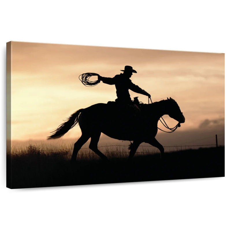 Lelar Rope And Ride I, 20" H x 30" W