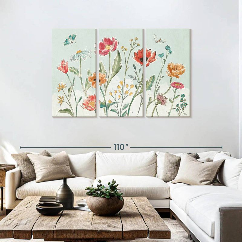 Harnek Boho Field, 48" H x 74" W