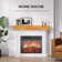 Haynor Solid Wood Fireplace Mantel Floating Shelf