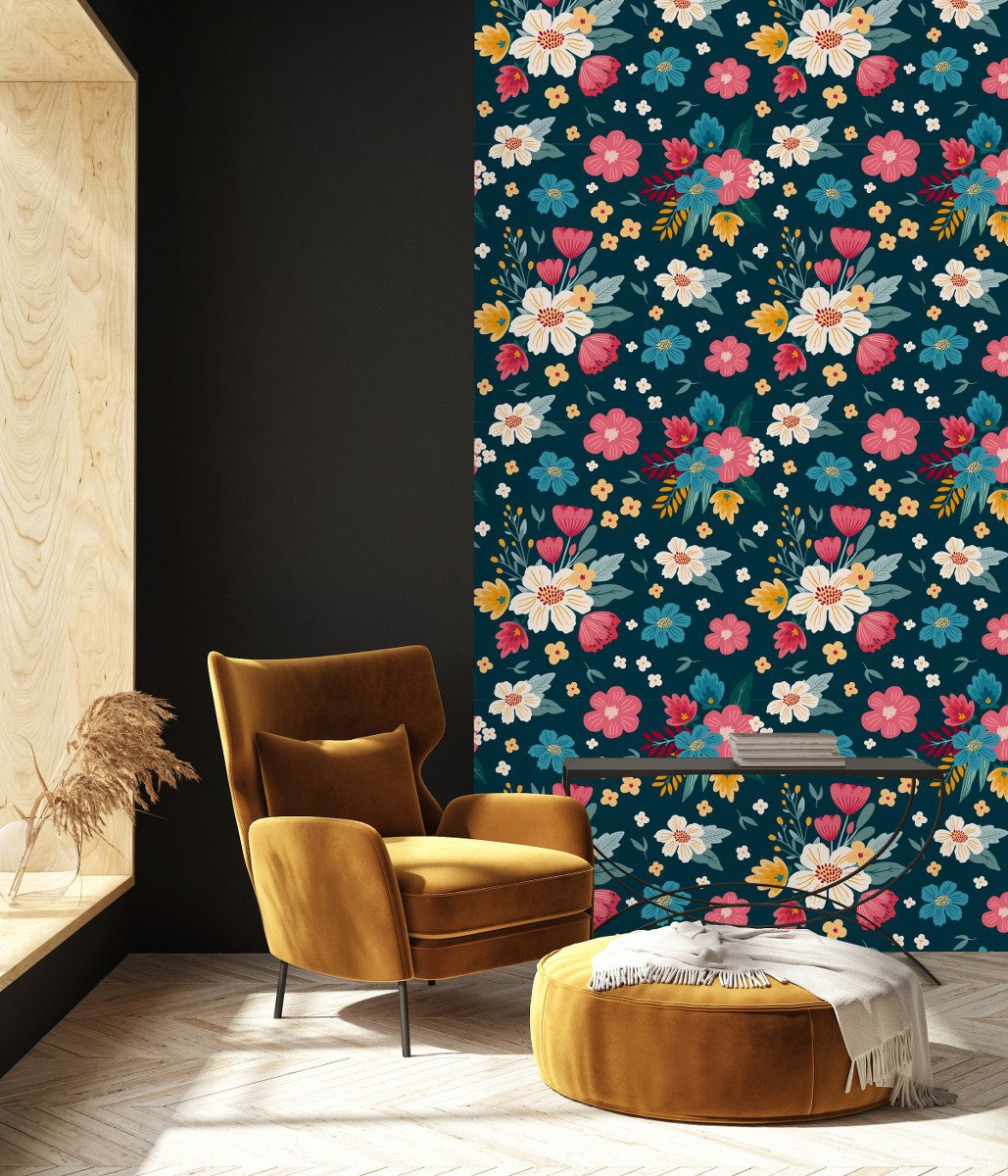 Red Barrel Studio Keily Peel & Stick Floral Wallpaper - Wayfair Canada