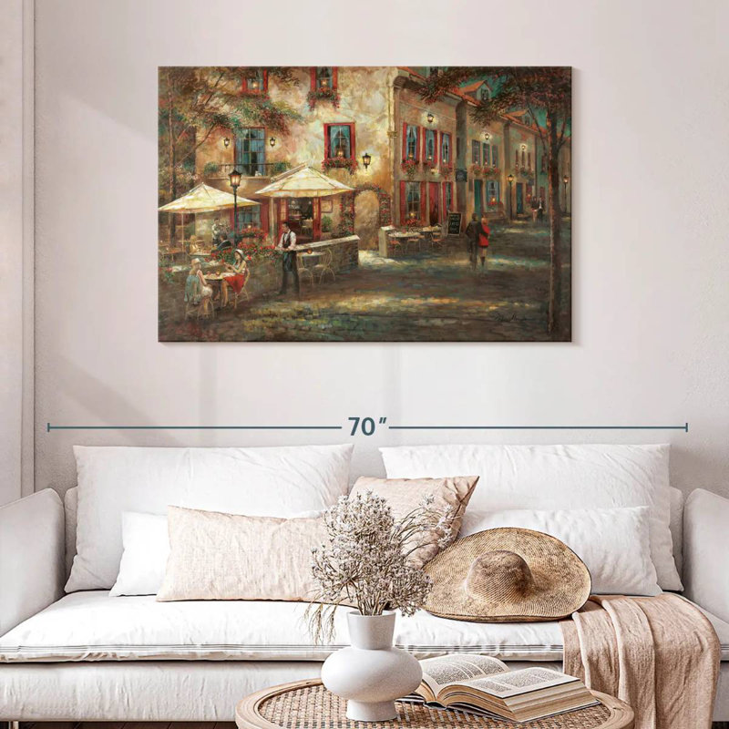 Sireci Courtyard Cafe, 30" H x 45" W