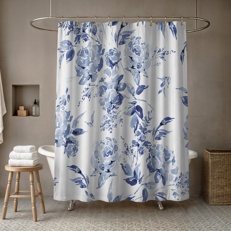 Katniss Floral Shower Curtain