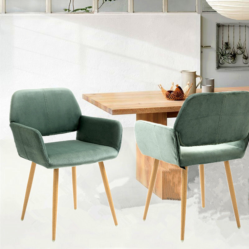 Brilynn 18.1'' H Velvet Upholstered Armchair, Green