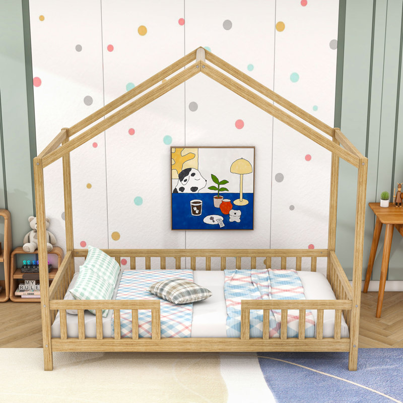 Lit Enchanting Montessori, Naturel, Simple