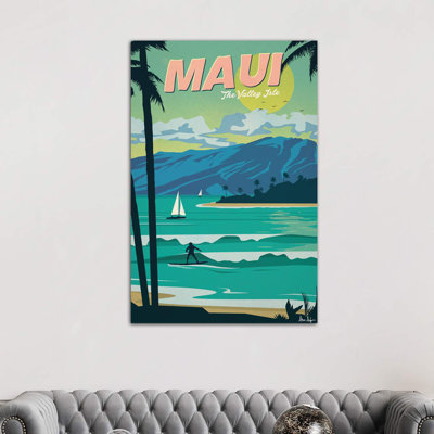 Maui - Wrapped Canvas Print