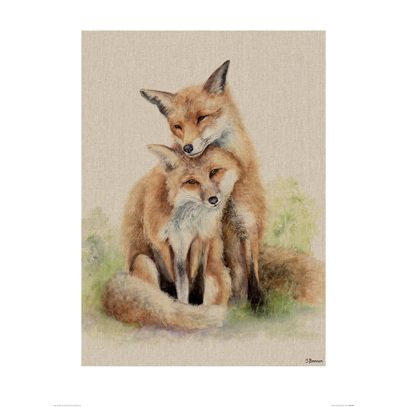 Stand By Me - Wrapped Canvas Print, 80cm H x 60cm W x 0.01cm D, Paper