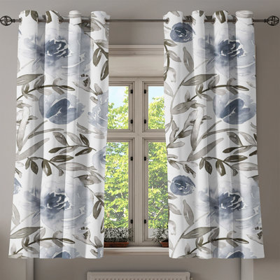 Dyamon Semi Sheer Curtain Pair