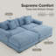 Canapé modulaire surdimensionné de 92 po Cloud-2092936912