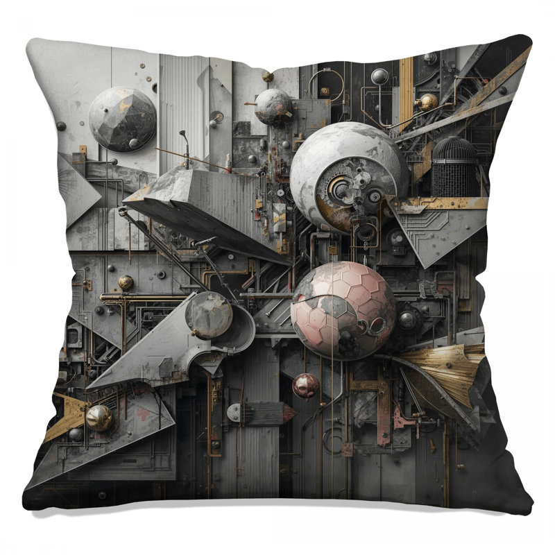 Coussins décoratifs Industrial, 20 x 20 pouces