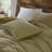 3PCS Full/Queen Waffle Washed Duvet Set