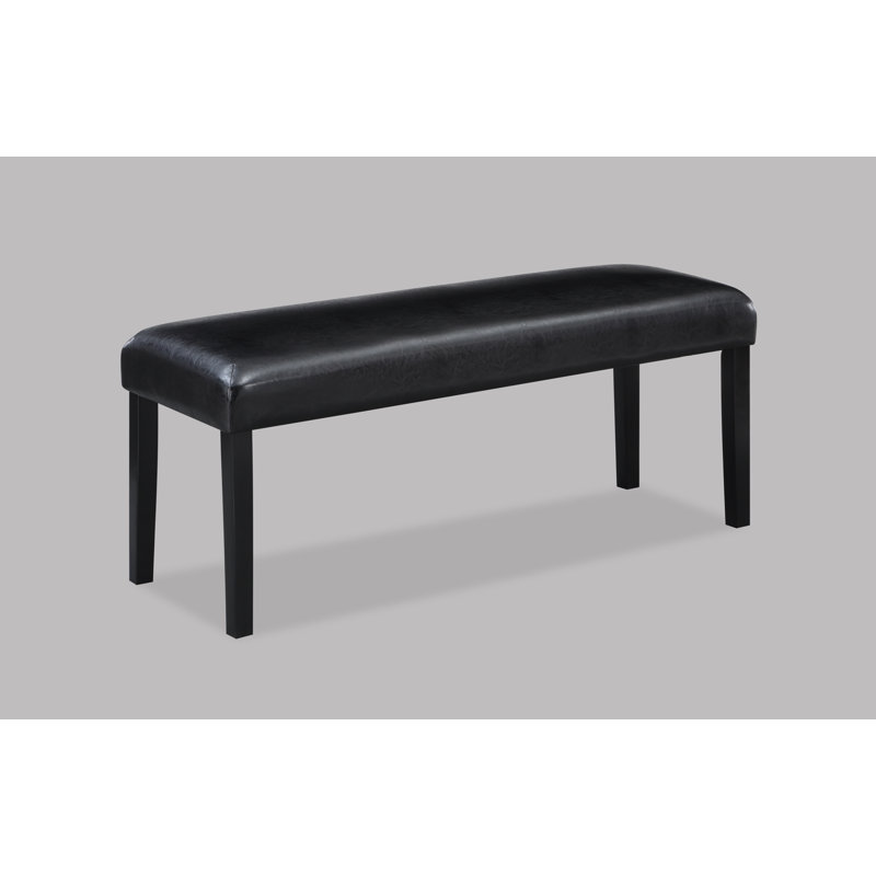 Banc rembourré en similicuir Ardwin