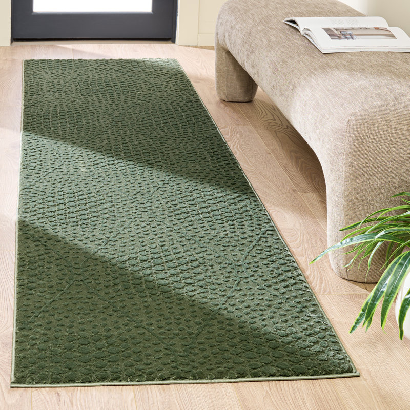 Tapis vert Revive 108, Tapis de couloir 2 pi 3 po x 8 pi
