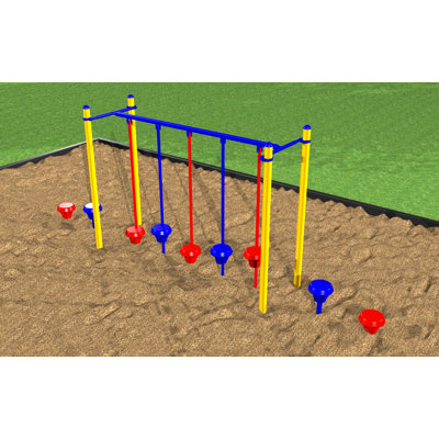 Plastic Freestanding Equipment with Climber