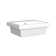 Cheviot Products 17.125'' White Vitreous China Rectangular Bathroom Sink with Overflow