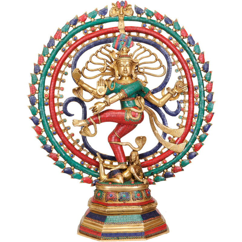 Grande Nataraja (statue incrustée)