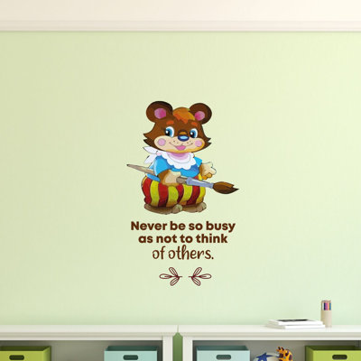Text & Numbers Wall Decal