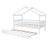 Wooden House Bed With  Trundle-781824787