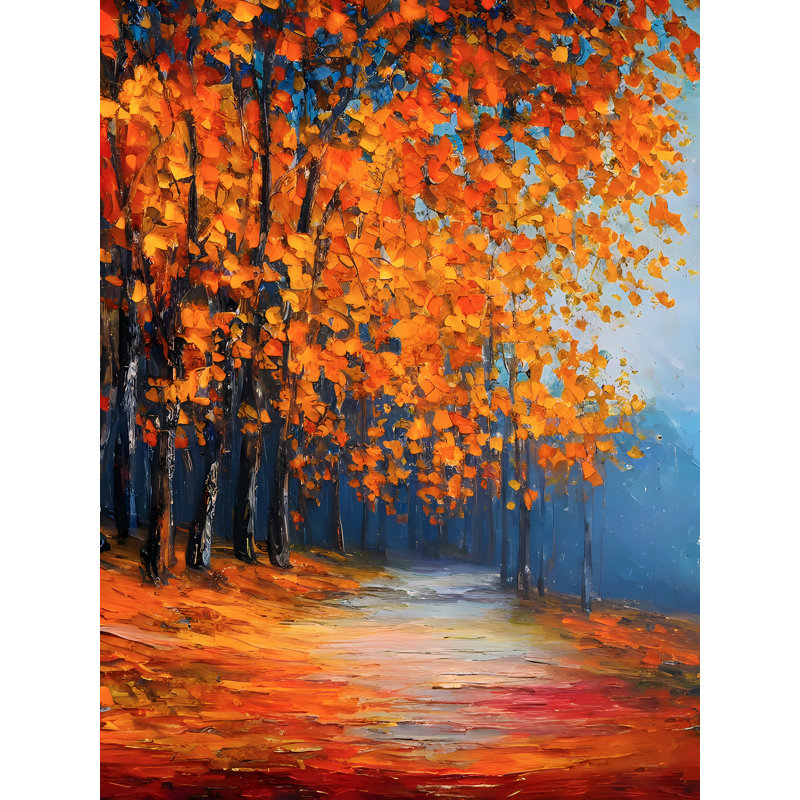 Autumn Light, 32" H x 24" W