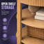 Console demi-lune avec tiroir Wilton-1206055987
