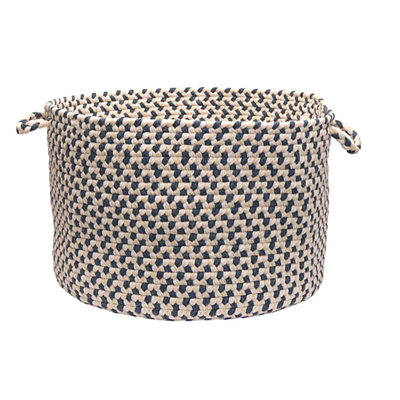 Elmwood Wool Blend Storage Basket