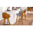 Murrieta 18'' H Faux Leather Upholstered Walnut Dining Chair-32650375