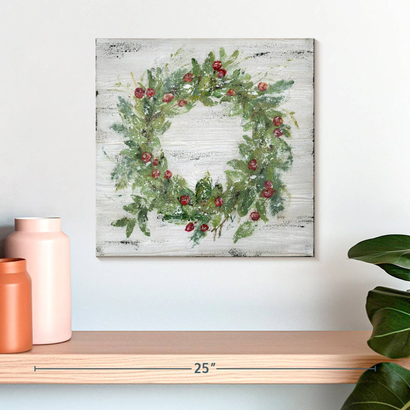 Lelend Berry Wreath, 16" H x 16" W