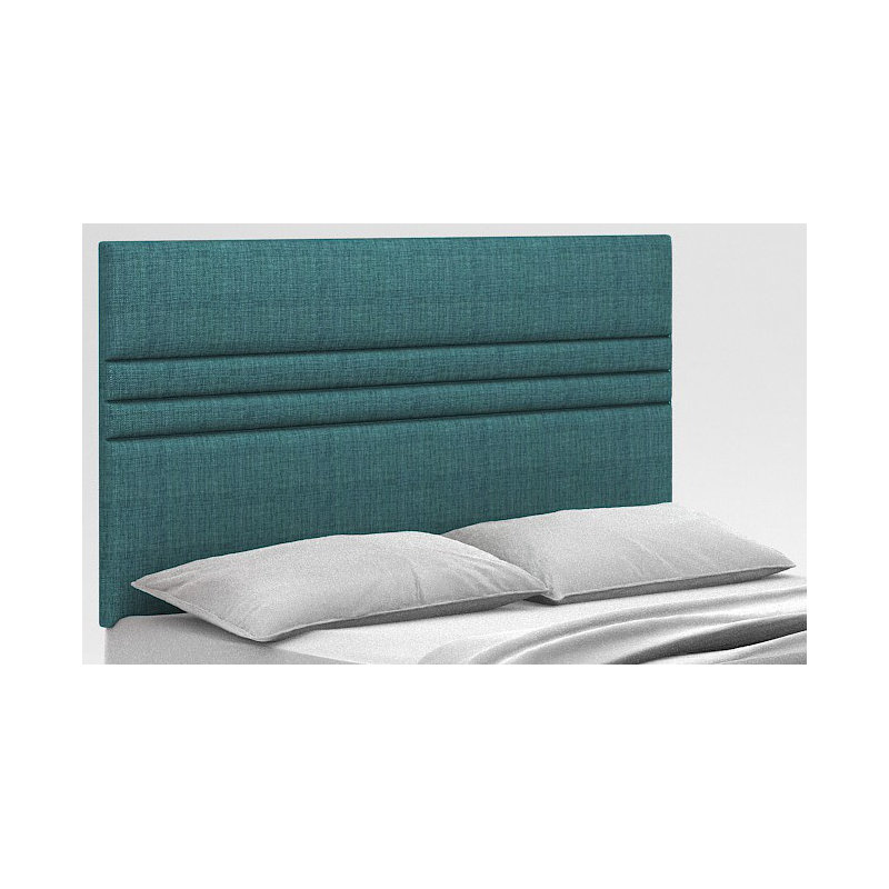 Elsa Upholstered Headboard, Small Double (4'), Wool Sky
