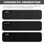 Armoire de salle de bain moderne 35 1/16 po en bois foncé avec pieds en métal et miroir à DEL - Meuble-lavabo à double porte à fermeture douce