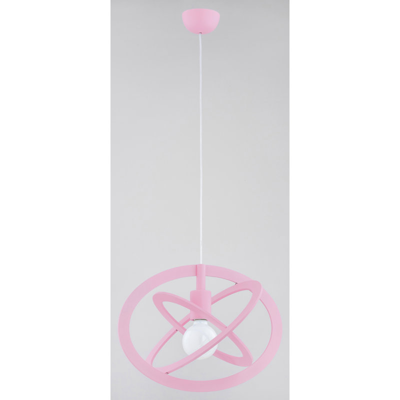 Gradi 1 - Light Sphere Pendant, Pink