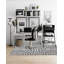Light Zebra Low Pile Carpet Straight Rectangular Chair Mat-85671878-86925432