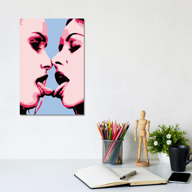 French by Steez - No Frame Gallery-Wrapped Canvas Giclée on Canvas, 30.48cm H x 20.32cm W