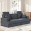 Modern oversize 222cm corduroy sofa with detachable headrest design-1375116122