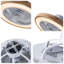 Ventilateur de plafond encastré à DEL 20 po
