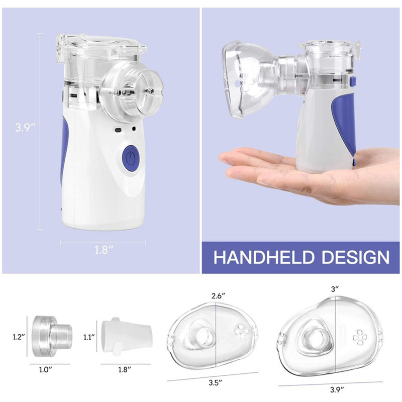 SolarEra Cool Mist Steam Console Humidifier with Adjustable Humidistat for 30 Cubic Feet, Blue