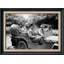 «General Dwight Eisenhower», photographie de Jeep de la Seconde Guerre mondiale, images de salon, impression sur toile encadrée sur toile.-1736363043-1736363055