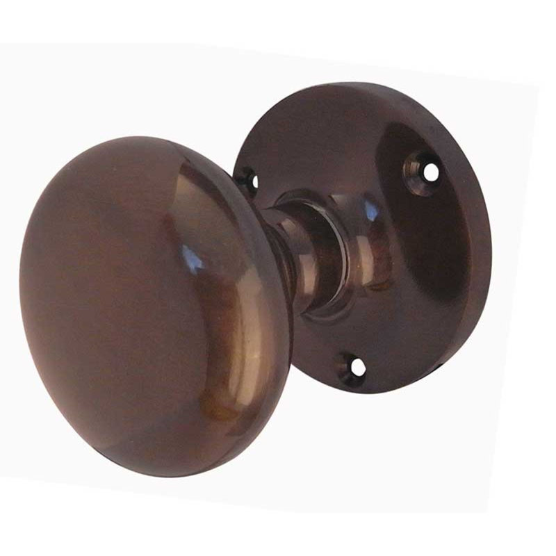 Mize Passage Knobset, Dark Bronze